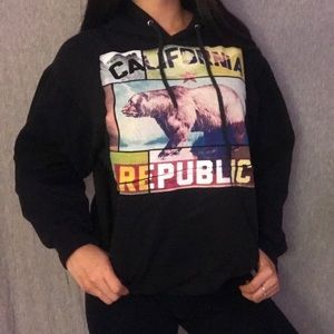 California republic hoodie